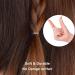 Buy Willight 1100 Mini Transparent Hair Ties - Perfect for Children's Braids & Dreadlocks | Elastic Hair Ties for All Hair Types - Buy Online on GoSupps.com