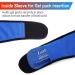 LotFancy Face Ice Pack Wrap for TMJ and Wisdom Teeth - 4 Reusable Hot Cold Therapy Gel Packs for Pain Relief in Chin, Head, Oral and Facial Surgery - Ideal for Dental Implants - Blue - Buy Online on GoSupps.com