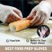 OKIAAS Disposable Gloves M 100 Counts/Box - Latex-Free, Powder-Free Clear Vinyl Gloves for Cooking, Food Prep, Cleaning - Size Medium - Buy Online on GoSupps.com