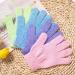 WIFUN Exfoliating Gloves - 8 PCS Deep Body Scrub Mitt for Dead Skin Removal - Shower Scrubbing Gloves for Men and Women (Green Blue Pink Purple) - Buy Online on GoSupps.com
