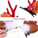 Lurrose Christmas Reindeer Antlers Headband & Hair Clips Festive Hair Accessories (3 Pairs) - Buy Online on GoSupps.com