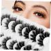 HAPINARY 7 Pairs Eyelashes Fake Lashes Natural False Lashes Women Makeup Tools Fake Lashes Full Makeup Accessories - Buy Online on GoSupps.com