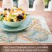 CounterArt Shimmering Shells Placemats - 4 Pack, Reversible, Easy Care, Made in USA, BPA Free - Buy Online on GoSupps.com