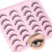 Manga Lashes False Eyelashes Wispy Eye Lashes Fluffy Anime Lashes Strip 3D Volume Natural Korean Fake Eyelashes Manhua Lashes Spiky Manhwa Lashes Asian Style Douyin Cosplay Lashes by Goddvenus spiky lashes