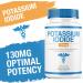 Potassium Iodide Tablets 130mg - Thyroid & Emergency Support Supplement (60 Capsules) - USA Made - Buy Online on GoSupps.com