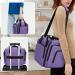 BAFASO Large Pill Bottle Organizer - 4 Removable Pouches Family First Aid Bag Purple - Travel-Friendly Medicine Storage with Shoulder Strap - Buy Online on GoSupps.com