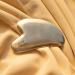 Kansa Gua Sha Face Massage Tool | Reduce Fine Lines Achieve Glowing Skin & Relieve Stress - 144g - Buy Online on GoSupps.com