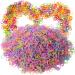 Multi -colored hair tie ribbons mini elastic hair tie Small rubber bands to make small rubber bands tinker mini elastic hair rubber bands for children girls and daily hairstyles