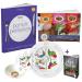 Weightloss for Women or Men Portion Control Plates Perfection - 4 Piece Weight Loss Kit Includes Melamine Portion Plate, Measuring Bowl, 4 Week Menu, Free Vegetables Cookbook