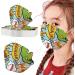 Amdole 50-Piece Children s Colored Mouth Protection | Cute Motif 3D Fish-Shape Masks for Boys & Girls | 4-Layer Breathable Cloth Bandana - Buy Online on GoSupps.com
