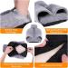 ATEECO Heated Foot Warmers 2L Rubber Heat Bottle Plush Heated Slippers Soft Heating Pillows for Office & Home One Size Rose Pink - Buy Online on GoSupps.com