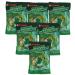 Broncolin Caramel Drops with Honey and Herbal Extracts Honey Lemon Flavor 6-Pack of 22 Drops Each 6 Bags