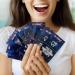 DrDent Premium Teeth Whitening Strips - 20 Sessions Non-Sensitive Formula | Peroxide-Free and Safe for Enamel | Includes Mouth Opener - Buy Online on GoSupps.com