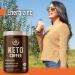 Rapidfire Ketogenic Fair Trade Instant Keto Coffee Mix - Supports Energy & Metabolism - 15 Servings, 7.93oz Canister - Original Blend for Weight Loss & Ketogenic Diet - Buy Online on GoSupps.com