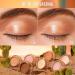 Oulac Eyeshadow Brown - High Pigmented Cream Shadow | Waterproof Durable Vegan & Cruelty-Free | Satined Metallic Finish | 06g Honey Bunny - Buy Online on GoSupps.com