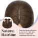 S-noilite Human Hair Toppers for Thinning Hair Women Real Hair Topper Hair Piece Clip in Toupee 100% Remy Real Human Hair 35g(#2-1 Dark Green Brown 10 Inch) 10 Inch Dark Green Brown - Buy Online on GoSupps.com