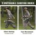 Aimdorarchery Compound Bow Sling - Silent Hunting & Fast Movement | Adjustable Shoulder Strap | Camouflage Fabric - Buy Online on GoSupps.com