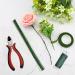 Menecor Floral Arrangement Kit - DIY Bouquet Making Tools with 24 Gauge Wire, Wire Cutter, and Tapes - Buy Online on GoSupps.com