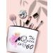 60th Birthday Silver Mirror and Makeup Bag Set for Women | Ideal 60th Years Birthday Gift Ideas - Buy Online on GoSupps.com