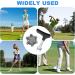 Muetern 25-Piece Golf Shoe Spikes - Gray Universal Anti-Slip Spikes with Key for All Golf Shoes - Buy Online on GoSupps.com