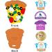 Silli Chews Pizza Toy Baby Teether - Silicone Teething Sensory Toy for Infants, Toddlers, and Kids - Buy Online on GoSupps.com