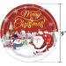 DOOGA 168Pcs Christmas Party Tableware Set Party Supplies Snowman Disposable Tableware Paper Plates and Napkins Cutlery Serves 24 for Merry Christmas Party Home Indoor Outdoor Decor - Buy Online on GoSupps.com