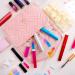 5 Pack Glass Nail File Professional Crystal Nail File Multicolor Crystal Nail File Set with Case Fingernail Files Double-Sided Nail Files for Natural Nails Manicure Tools Gift for Women and Girls Gradient Rose-blue-red-black-silver - Buy Online on GoSupps.com