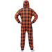 FOCO Denver Broncos Plaid One Piece Pajamas - Size Medium | Official NFL Team Logo Onsie - Buy Online on GoSupps.com
