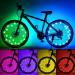 Fussion Upgraded Multicolor Changing LED Bike Wheel Lights with App Control - Waterproof, 7 Colors, 29 Lighting Modes - Great Gifts for All - Patent Pending (2 Wheels) - Buy Online on GoSupps.com