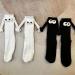 3D Funny Magnetic Couple Socks - Unisex Mid-Tube Big Eye Novelty Socks - Buy Online on GoSupps.com