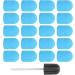 Nail Sanding Drill Bit 0.5 X 0.7in Easy To Store High Strength Nail Polishing Sanding Head Fine Sandpaper with Shaft for Grinding(blue) - Buy Online on GoSupps.com