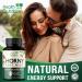 Horny Goat Capsules for Men & Women - 1590mg Extra Strength with Maca, Tongkat Ali, and Ginseng - Epimedium Supplement - 120 Capsules - Buy Online on GoSupps.com