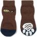 PET Heroic Indoor Anti-Slip Socks for Dogs & Cats | 6 Sizes S to 3XL | Paw Protection & Traction with Silicone Gel - Brownish XL - Buy Online on GoSupps.com