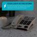 Serene Innovations Amplified Big Button Landline Phone for Seniors - 26dB Home Phone with Photo Buttons for Hearing Impaired - Buy Online on GoSupps.com