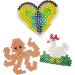 XL Giant Biggie Fuse Bead Kit - 2,000 Pieces - Immediate Shipping - Includes 3 XL Pegboards, 13 Colors, 6 Templates, Ironing Paper, and Storage Case - Perfect for Perler Pixel Art Crafts and Kids Holiday Parties - Buy Online on GoSupps.com