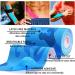 Gstream 3 Pack Pro Kinesiology Athletic Tape - Waterproof Muscle Support Adhesive Tape for Pain Relief - Blue Camo - 4in x 5.5yd - Buy Online on GoSupps.com