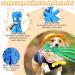Wandergo Squeaky Dog Toys 2 PCS Octopus Dog Toy with Crinkle Paper Plush Dog Teeth Cleaning Toy Dog Soft Toy Durable Dog Toys for Large Dogs Medium Dogs Playing(Blue+Green) - Buy Online on GoSupps.com