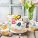 72pcs Happy Easter Cupcake Toppers Easter Bunny Egg Carrot Theme Party Decorations for Spring Desserts Birthday Party Supplies - Buy Online on GoSupps.com