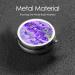 Purple Lavender Flowers Mini Round Pill Box | 3 Compartment Portable Organizer for Travel & Home - Buy Online on GoSupps.com