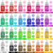 24 Vivid Colors Food Coloring Set for Baking & Cake Decorating - Liquid Tasteless Dye for Fondant, Cookies, Macarons & DIY Crafts - 0.25 fl. oz. Bottles - Buy Online on GoSupps.com