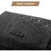Toiletry Bag for Men BAGSMART Travel Toiletry Organizer Dopp Kit Water-Resistant Shaving Bag for Toiletries Accessories Black Canvas Black Canvas -Medium - Buy Online on GoSupps.com