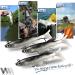 VMSIXVM Fishing Jig Head Swim Shad Lure - 10pcs Soft Plastic Swimbaits for Bass Trout Sinking Baits Kit - Fishing Gear and Gifts - Weedness Pre Rigged Swim Baits - Buy Online on GoSupps.com
