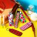 12-Piece Lipstick Holder Keychains Set with Neoprene Wristlet Lanyards - Vibrant Colors Portable Lip Balm Keyring Organizers - Buy Online on GoSupps.com