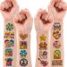 60s Tie Dye Temporary Tattoos - 96PCS Hippie Theme Party Decorations and Favors - Buy Online on GoSupps.com