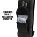 USA GEAR Camera Sling Shoulder Strap with Neoprene Safety Tether & Accessory Pocket - Compatible with Canon, Nikon, Sony DSLR & Mirrorless Cameras (Black) - Buy Online on GoSupps.com