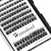 Large D Curl 0.07mm Mixed Length Individual Cluster False Eyelashes - Volume Eye Lash Extensions for Perfect Look - Buy Online on GoSupps.com