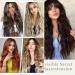 Hair Extension with Elastic Band Clip-In Extensions Secrets Hair Extensions Long Wavy Hair Extensions Invisible Secret Hair Extension Synthetic Hair Invisible Hairpieces for Women (Gold 20 inches) 20in gold - Buy Online on GoSupps.com