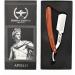 Razor Blades Club Roman Empire Apollo - Professional Hairdresser Razor for Beard Mustache & Contours (Silver 1 Piece) | International Shipping - Buy Online on GoSupps.com