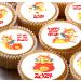 24 edible PRE CUT Chinese New Year cartoon kids childrens party decoration cupcake toppers on wafer rice paper