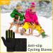 Children's Winter Cycling Gloves | Touchscreen Slipproof Windproof & Warm for Hiking & Riding | XL Yellow - Buy Online on GoSupps.com